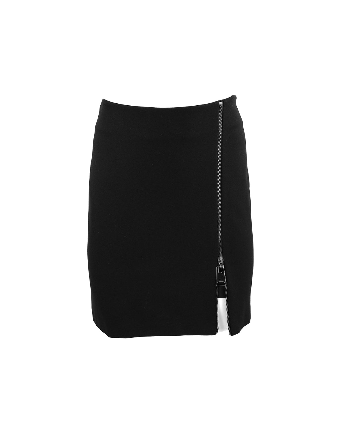 Hera Layered Vegan Leather Mini Skirt