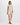 Daphne vintage style midi dress in stone by Theo
