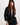 nomia cardigan double breasted black by Theo
