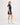 theia striped taffeta camp dress by Theo