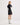 theia striped taffeta camp dress by Theo