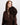 Nomia rosette cardigan in koffee by Theo