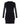nomia draped knit dress sheer long sleeves by Theo