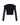 nomia knit top ribbed body sheer sleeves by Theo