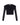 nomia knit top ribbed body sheer sleeves by Theo