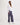 Echo selena print striped wide leg pant in blue by Theo