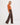 Ersa Pointelle Argyle Pullover Sweater in Amber by THEO
