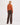 Ersa Pointelle Argyle Pullover Sweater in Amber by THEO