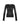 Nomia Sheer Knit Pullover with Boatneck in Black by THEO