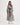 Aglaia Tweed Print Chiffon Maxi Skirt