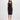 daphne pencil dress midi bow cocktail dress black by Theo