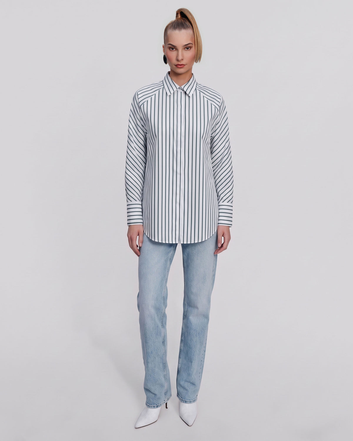 Lalia Button Back Shirt