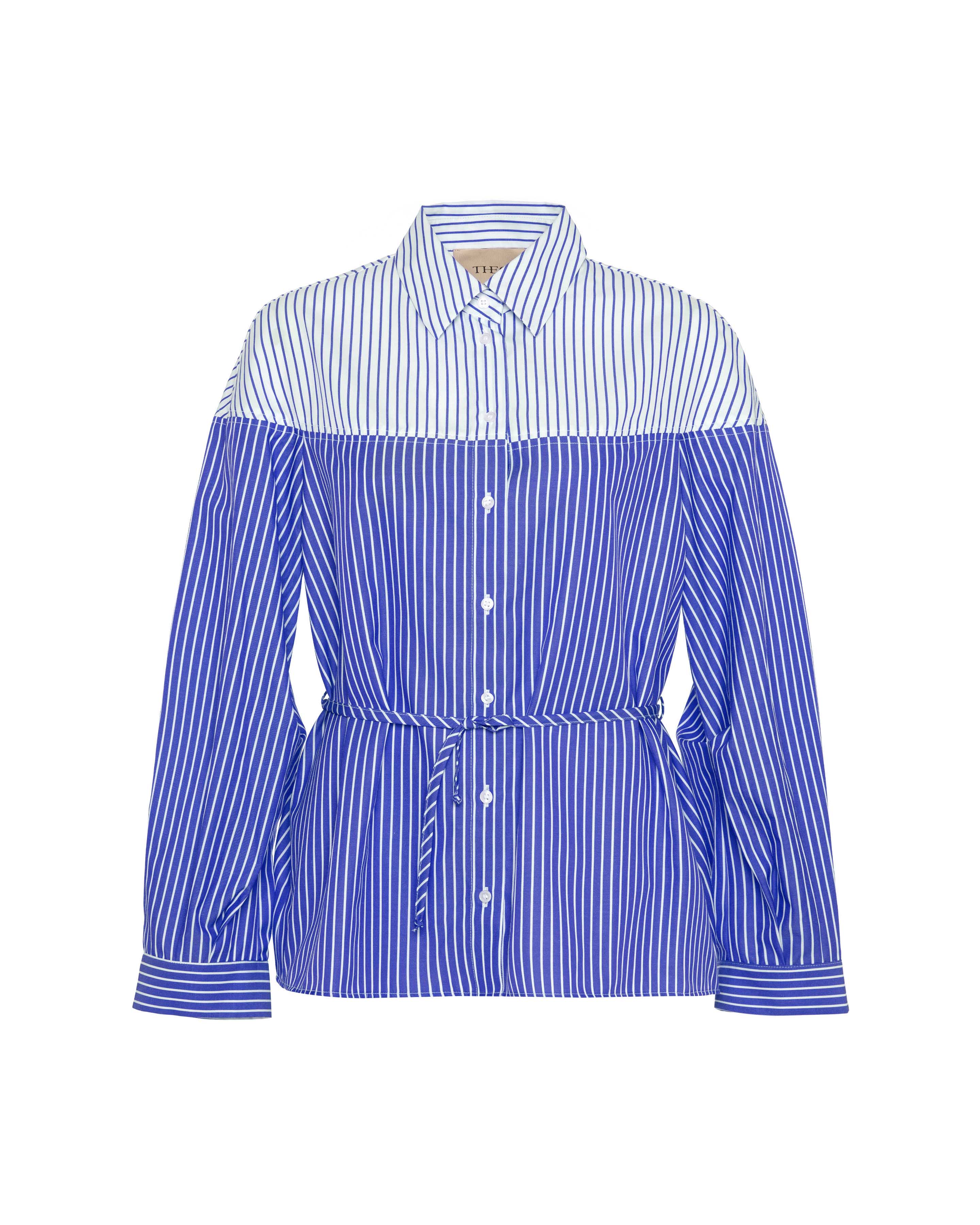 Echo Mix Stripe Colorblock Shirt