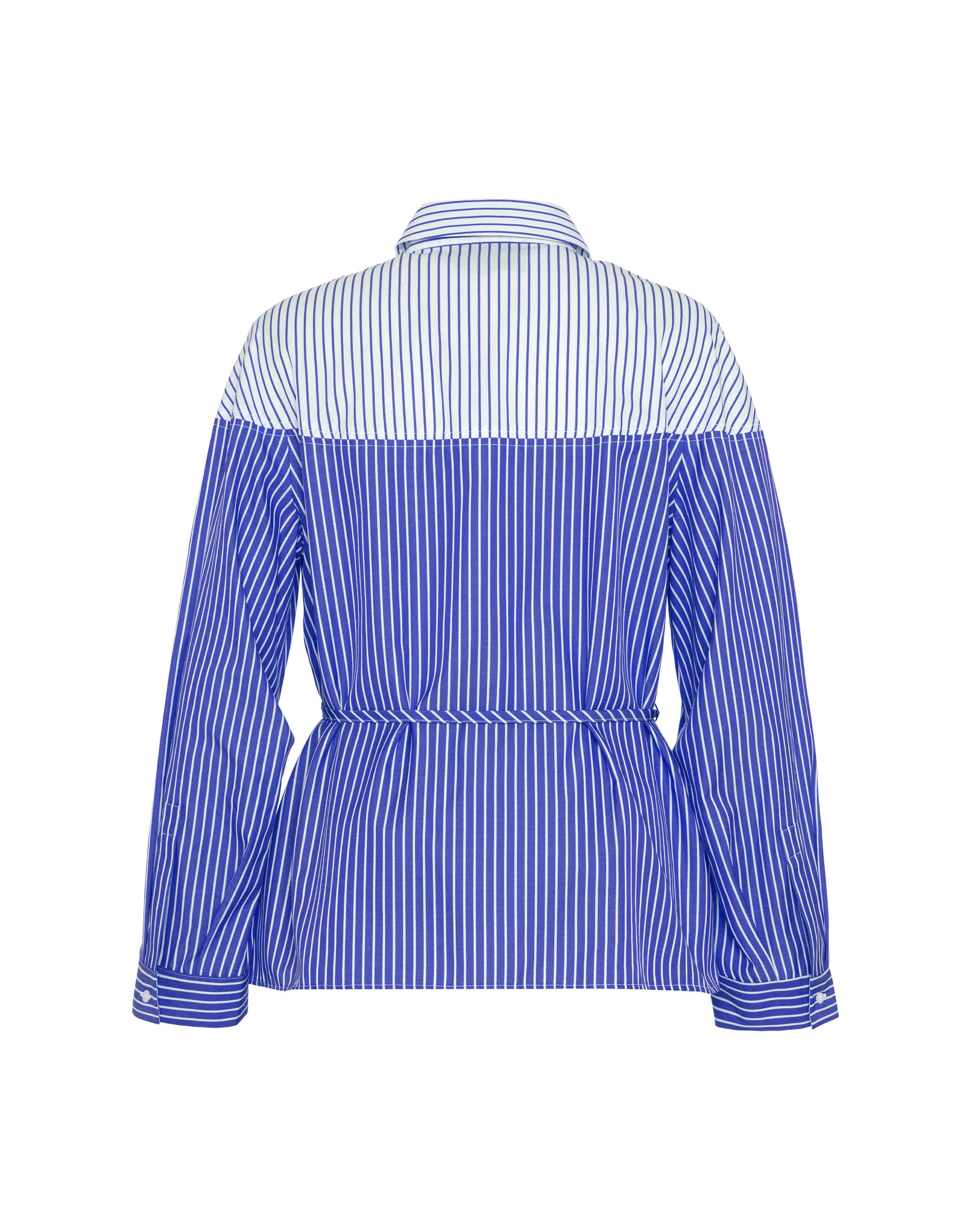 Echo Mix Stripe Colorblock Shirt