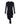 Nomia Sheer Sleeve Draped Front Dress