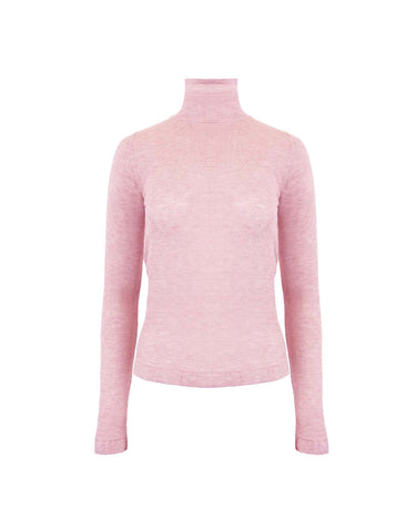 nomia sheer turtleneck layering top by Theo